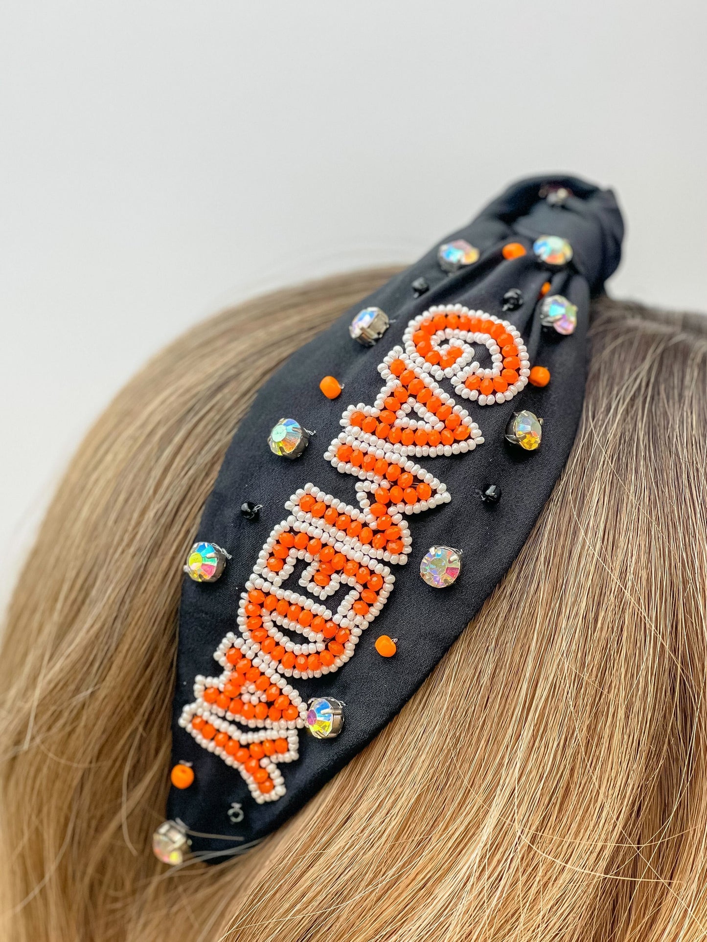 PREORDER: Game Day Embellished Headbands in Assorted Colors