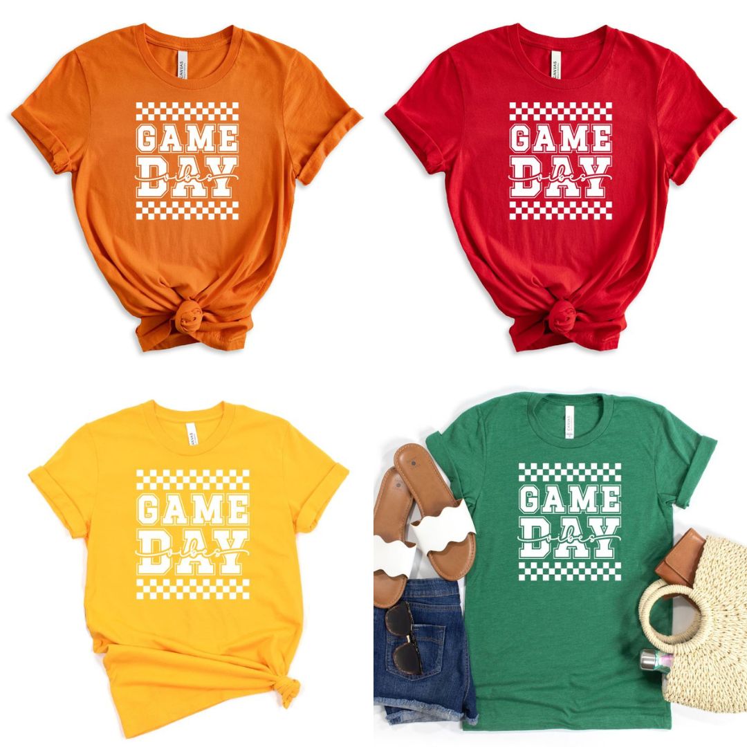 PREORDER: Game Day Vibes Graphic Tee in 10 Colors